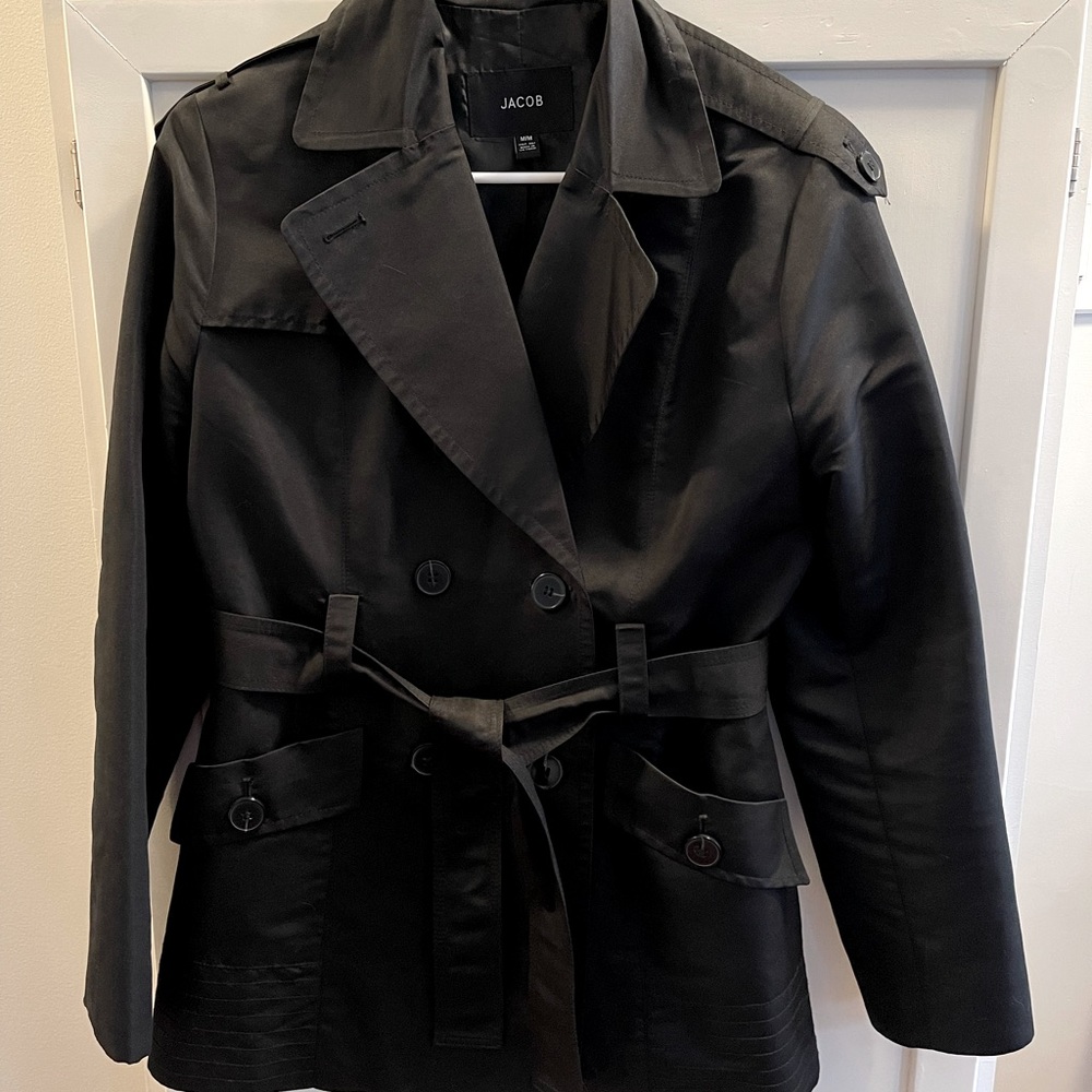 Jacob Black Trench Coat